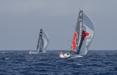 Tanguy Le Turquais (Groupe Queguiner-Innoveo) lors de la 1ere etape de la Solitaire du Figaro - le 01/09/2020