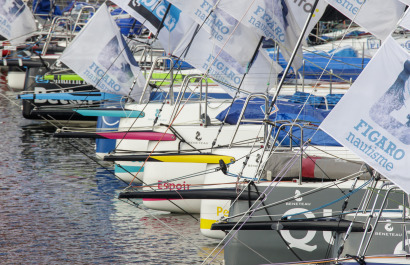 Le village de la Solitaire du Figaro a Dunkerque - le 09/09/2020