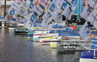 Le village de la Solitaire du Figaro a Dunkerque - le 09/09/2020