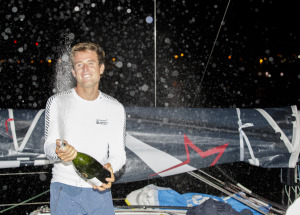 Tom Laperche (Bretagne CMB Espoir) 3eme de la Solitaire du Figaro 2020 - Saint-Nazaire le 19/09/2020