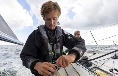 Tom Laperche et Loïs Berrehar en duo sur la Transat en Double 2021