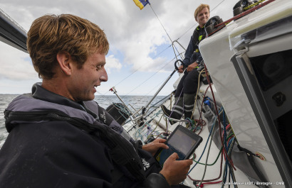 Tom Laperche et Loïs Berrehar en duo sur la Transat en Double 2021