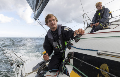 Tom Laperche et Loïs Berrehar en duo sur la Transat en Double 2021