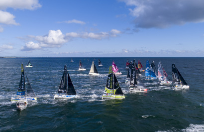 Depart de la Transat en Double Concarneau-Saint Barthelemy le 12/05/2021