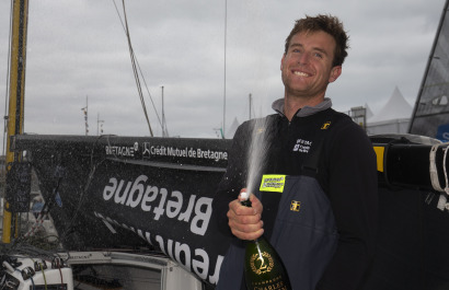 Photos de l'arricée de la 2ème étape de la Solitaire du Figaro 2021 à Fécamp