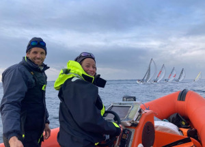 Jeanne Grégoire, directrice du Pôle Finistère course au large