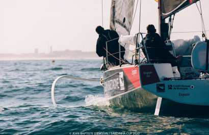 Arrivée première course de la Sardinha Cup 2022