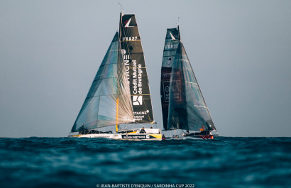 Arrivée première course de la Sardinha Cup 2022