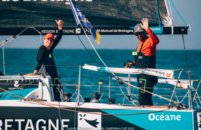 Arrivée première course de la Sardinha Cup 2022