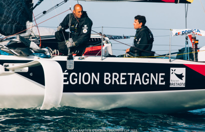 Arrivée première course de la Sardinha Cup 2022