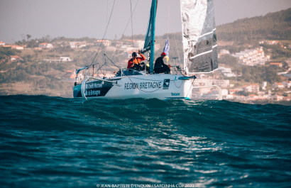 Arrivée première course de la Sardinha Cup 2022