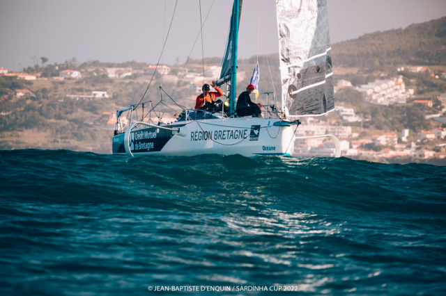 Arrivée première course de la Sardinha Cup 2022