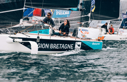 Départ de la deuxième course de la Sardinha Cup 2022