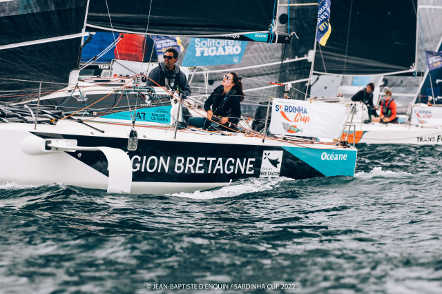 Départ de la deuxième course de la Sardinha Cup 2022