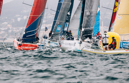 Départ de la deuxième course de la Sardinha Cup 2022