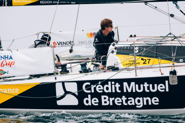 Départ de la deuxième course de la Sardinha Cup 2022