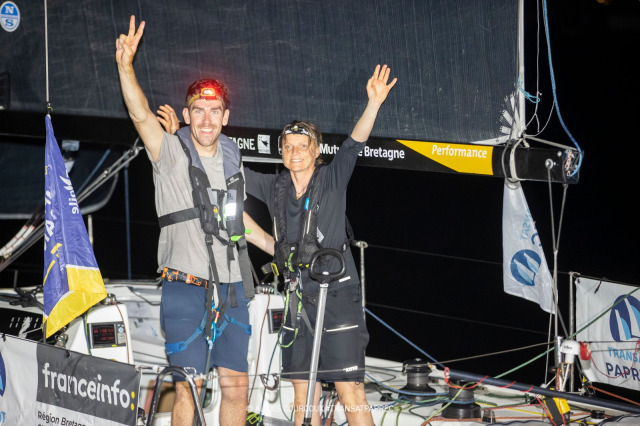 Arrivée Transat Paprec Perf